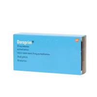 Фото Дараприм (Пириметамин, Daraprim, Pyrimethamine) таблетки 25мг №30