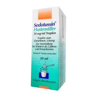 Фото Седотуссин 30мг/мл капли 30мл для детей от 2-х лет и взр.