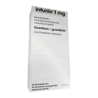 Фото Интунив Intuniv ретард таблетки 1мг N28