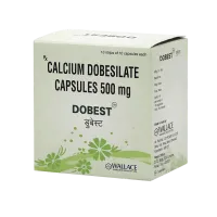 Фото Добезилат кальция Dobest, аналог Доксиум капсулы 500мг №10