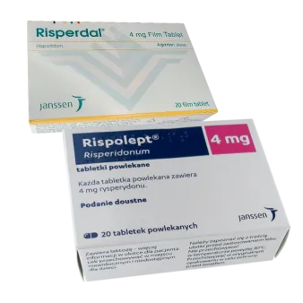 Рисполепт таб. 4мг (название Rispolept / Risperdal) №20