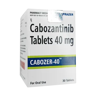Кабометикс таблетки 40 мг полный аналог Кабозантиниб :: Cabozer 40 mg №30