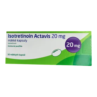 Изотретиноин Actavis (аналог Акненормин) капсулы 20мг №30