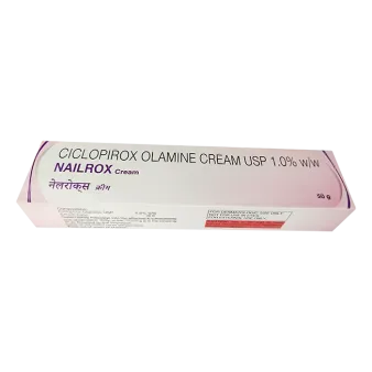 Циклопирокс (Nailrox) Индия крем от грибка ногтей 1% 30г