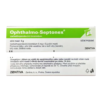 Офтальмо-септонекс (Карбетопендициния бромид) гл. мазь туба 5г