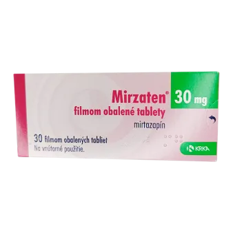 Мирзатен 30мг таблетки №30