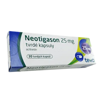 Неотигазон 25 мг капсулы №30