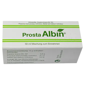 Проста Альбин ПОЛНЫЙ аналог Хомвио Простан (Германия Prosta Albin) капли 50мл